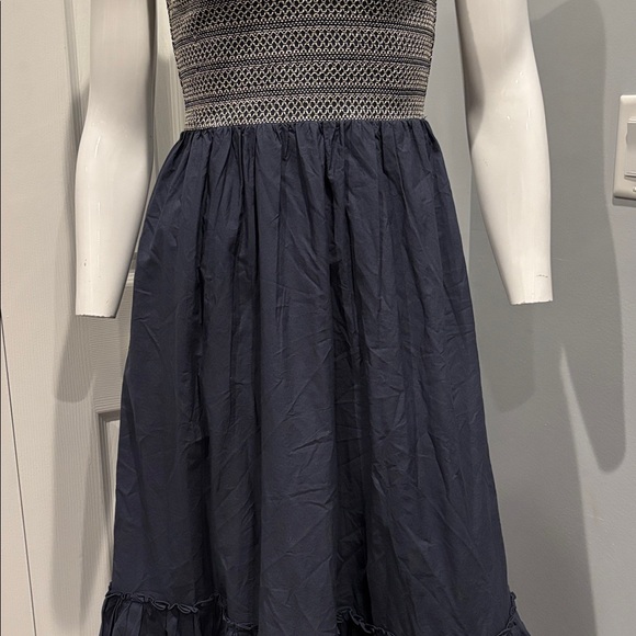 NWOT Ramy Brook Lucia smocked cotton poplin maxi dress - Picture 8 of 16